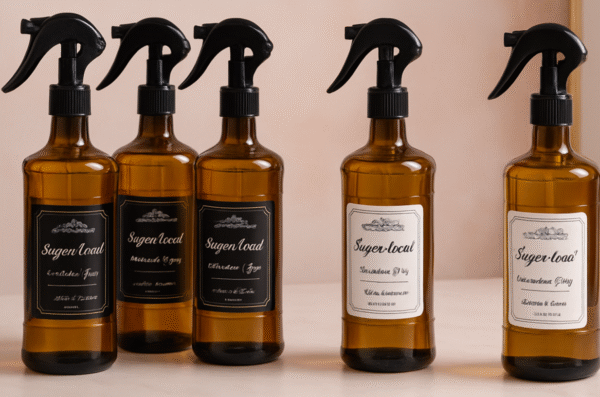 بطری اسپری روغن شیشه شامپاینی/ گنجایش 1لیتر