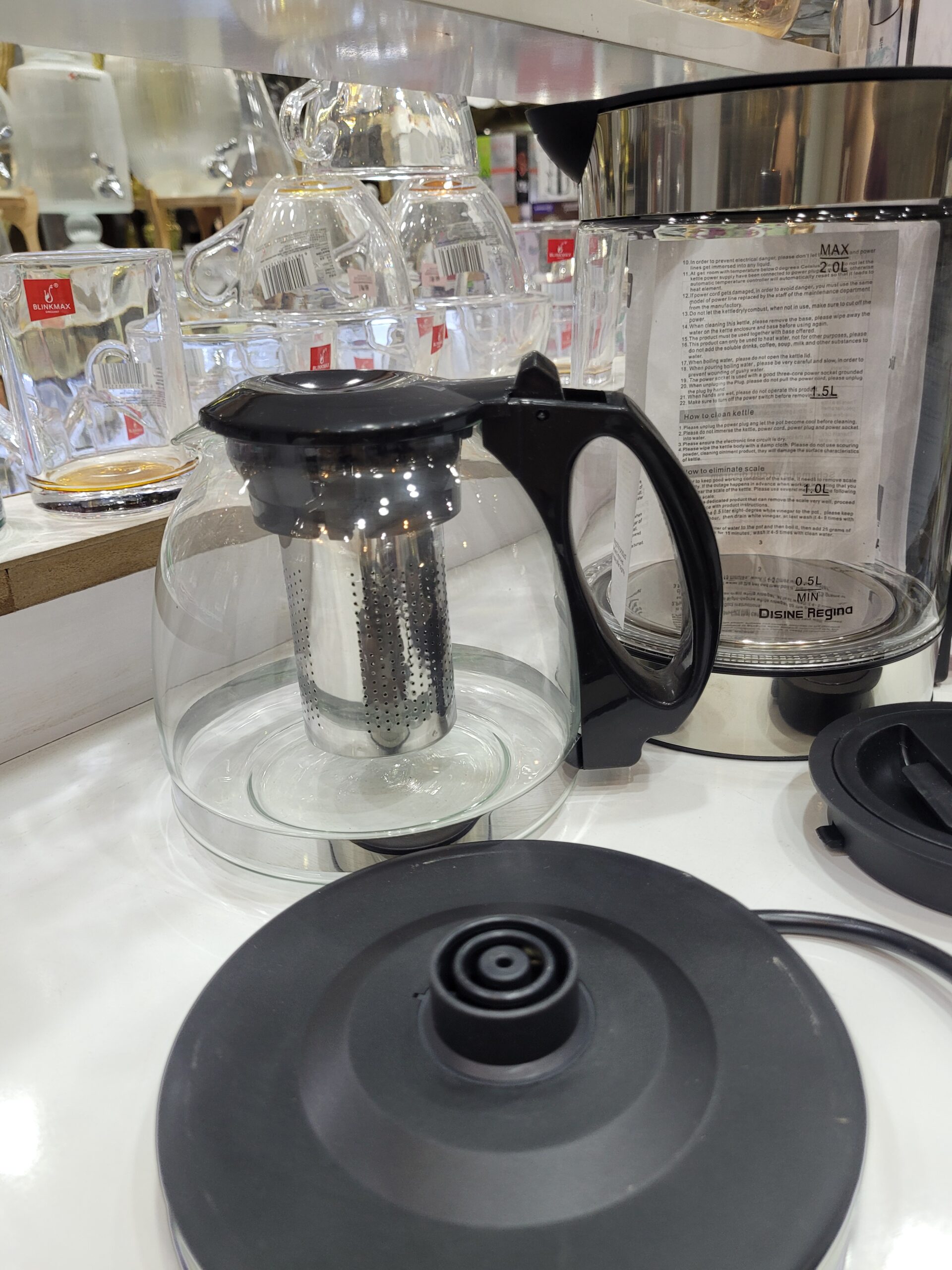 چایی ساز برقی شیشه ای /DISIN REGINA - تصویر 4